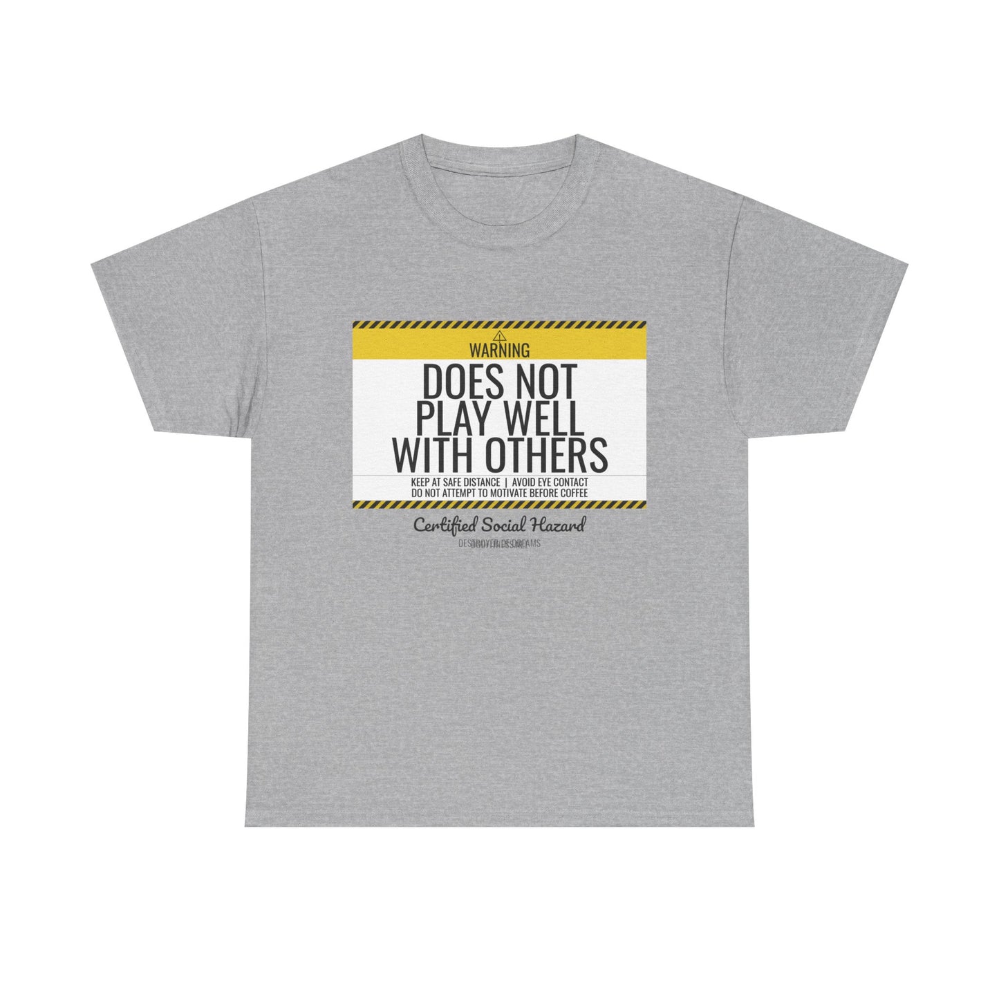 DoD Fitness - Warning Label Women's Tee
