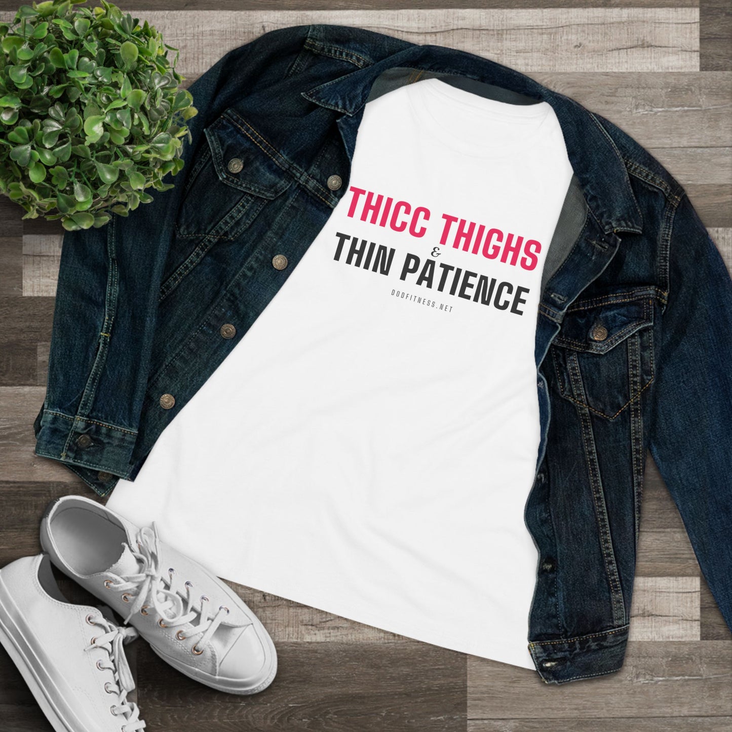 DoD Fitness - Thicc Thighs Women's Tee