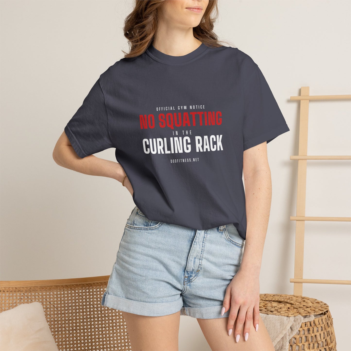 DoD Fitness - Curling Rack Men's Tee