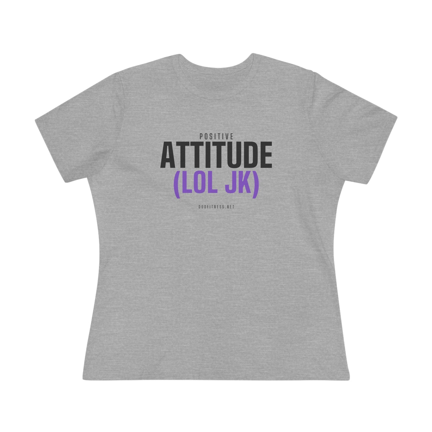 DoD Fitness - Attitude Women's Tee
