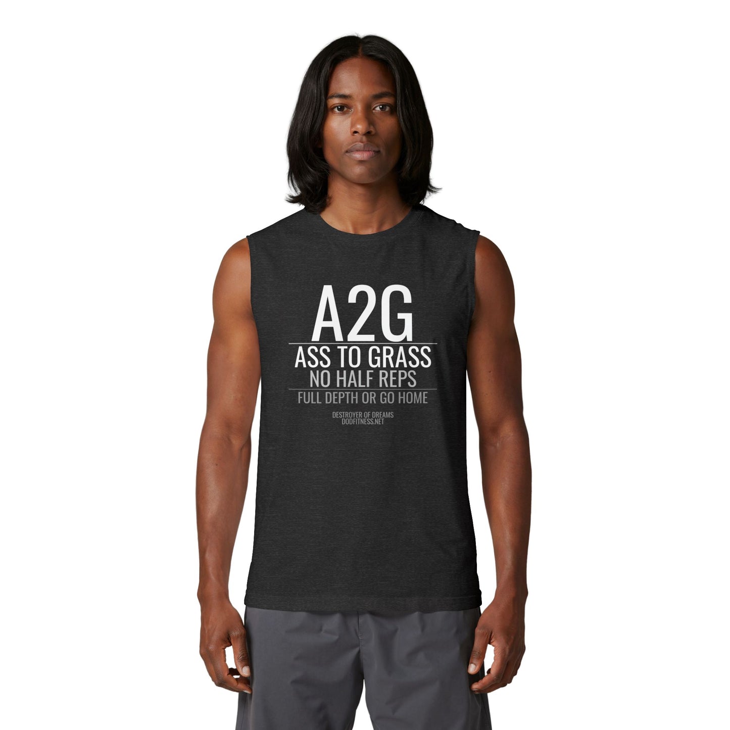 DoD Fitness - A2G - No Half Reps Stringer Tank