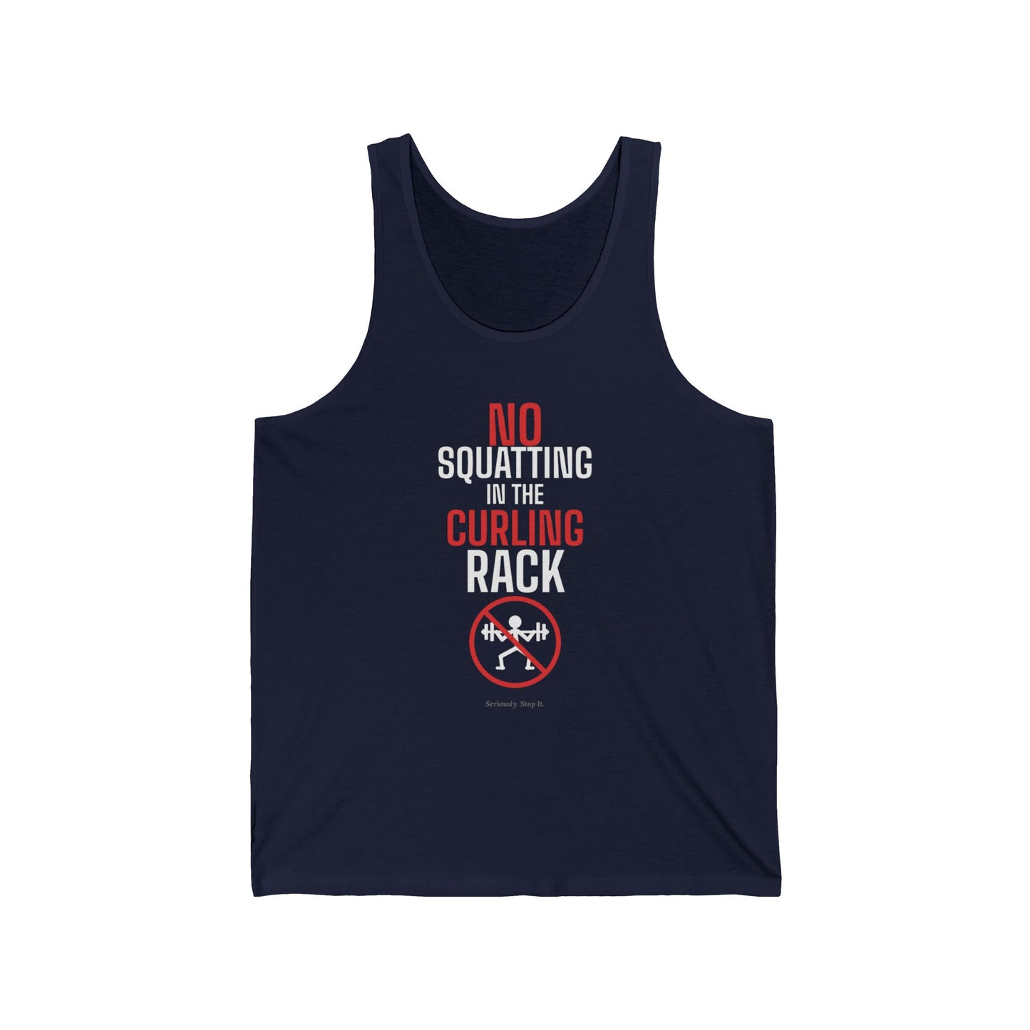 DoD Fitness - Curling Rack Tank