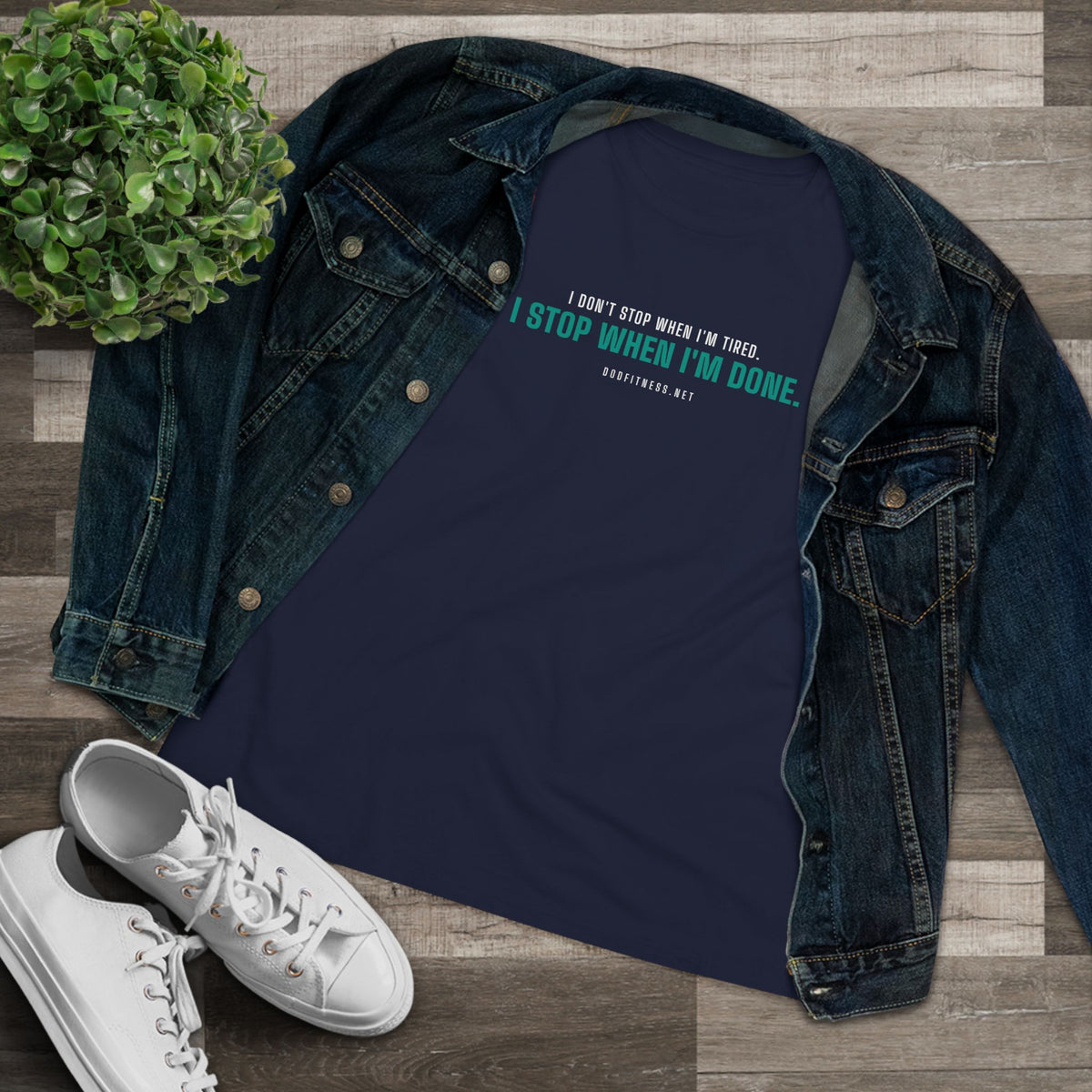 DoD Fitness - Tired Women's Tee