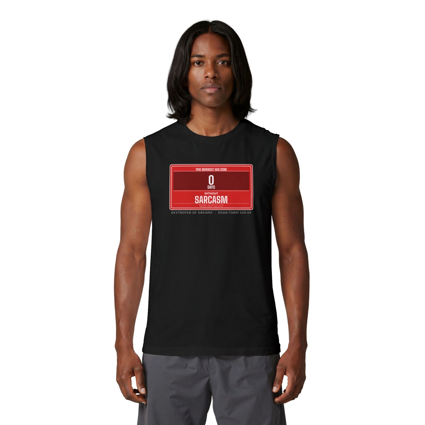 DoD Fitness - 0 Days Sarcasm Stringer Tank