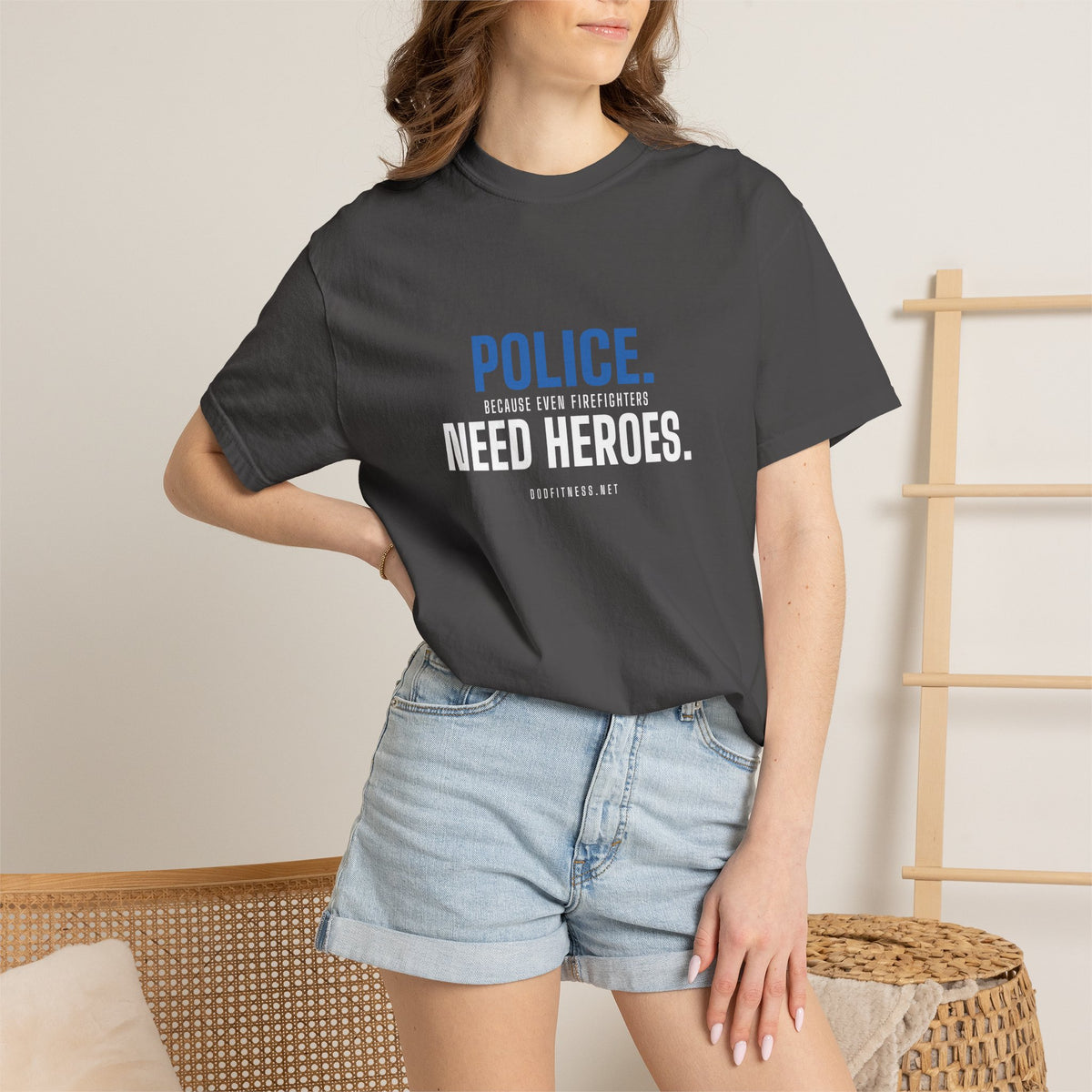 DoD Fitness - Police Need Heroes Men's Tee
