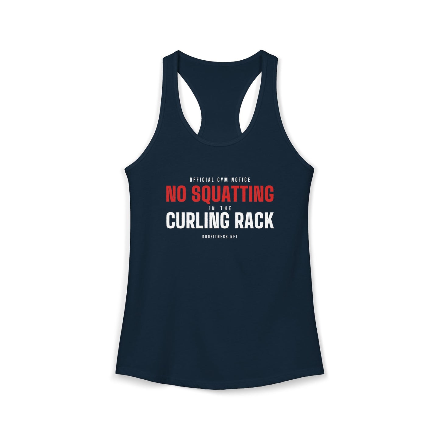 DoD Fitness - Curling Rack Women's Tank