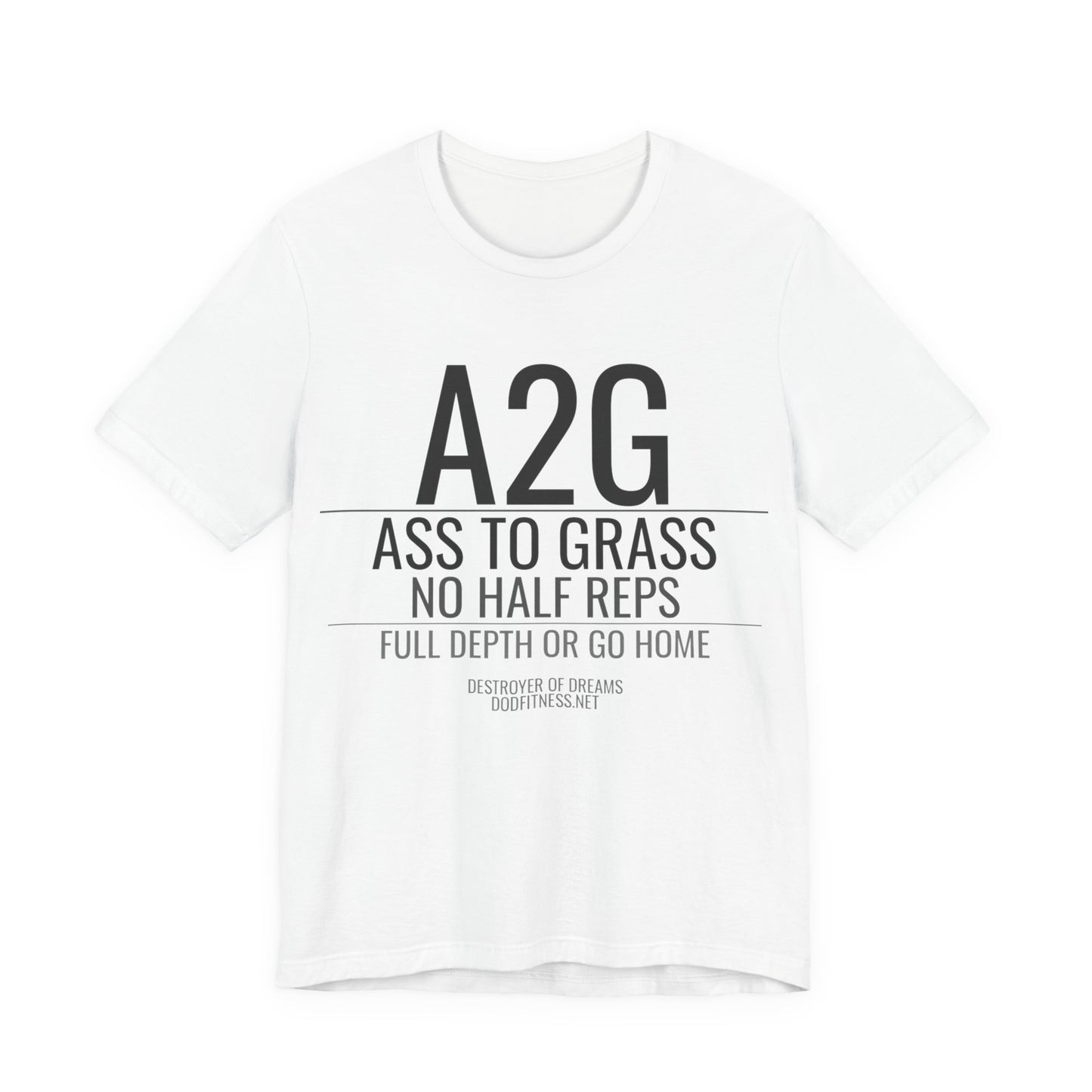 DoD Fitness - A2G - No Half Reps Men's Tee