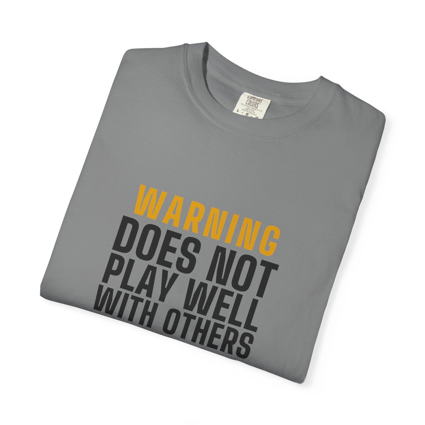 DoD Fitness - Warning Label Men's Tee