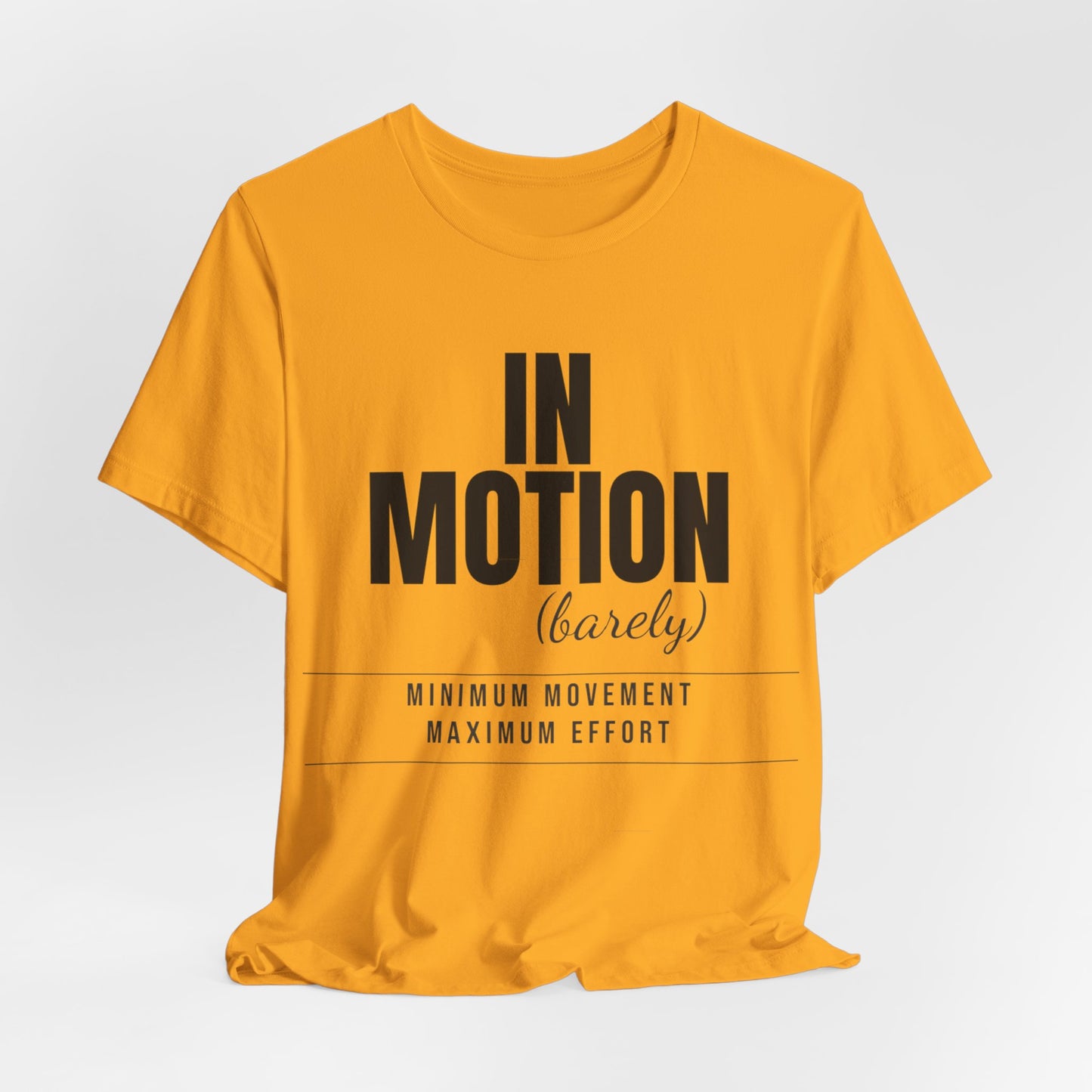 DoD Fitness - In Motion - Barely Moving Men's Tee