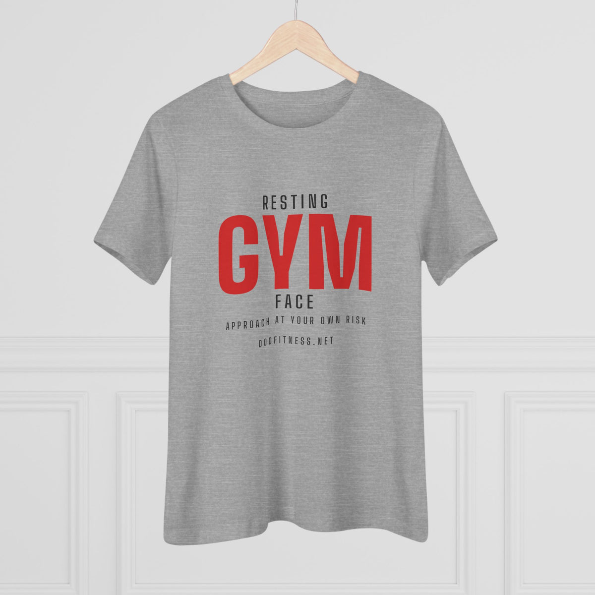 DoD Fitness - Resting Gym Face Women's Tee