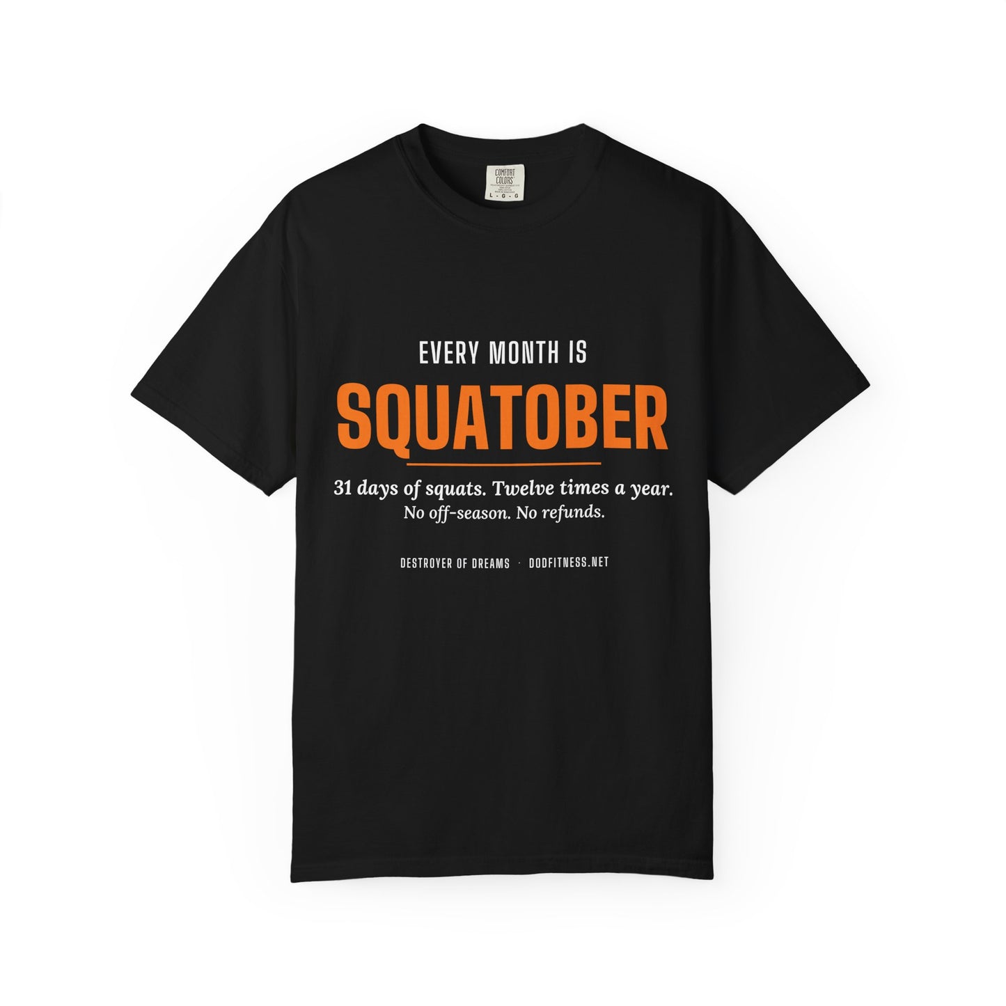 DoD Fitness - Squatober Men's Tee