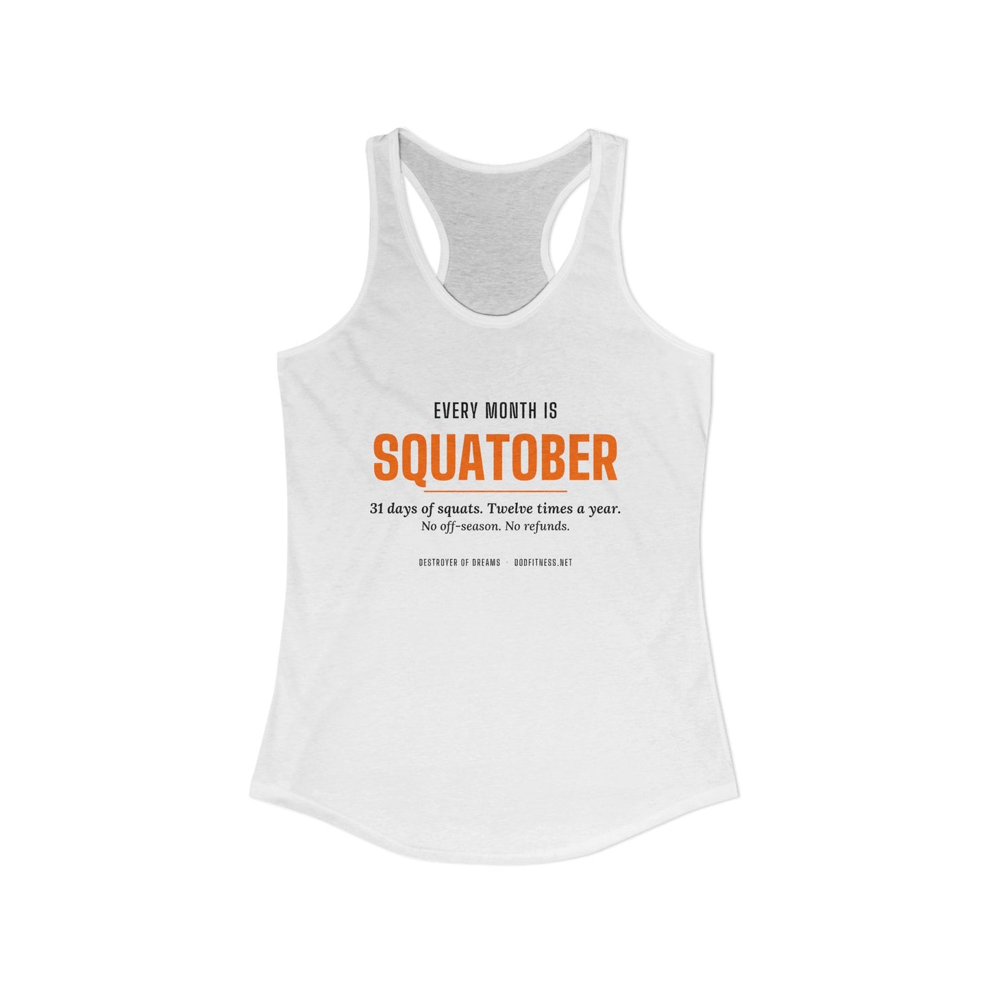 DoD Fitness - Squatober Women's Tank