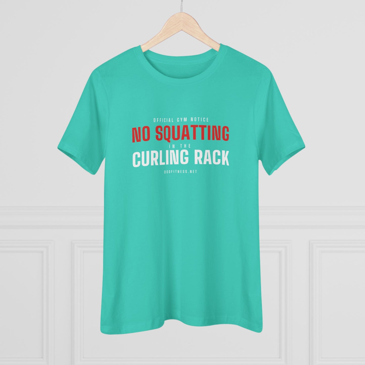 DoD Fitness - Curling Rack Women's Tee