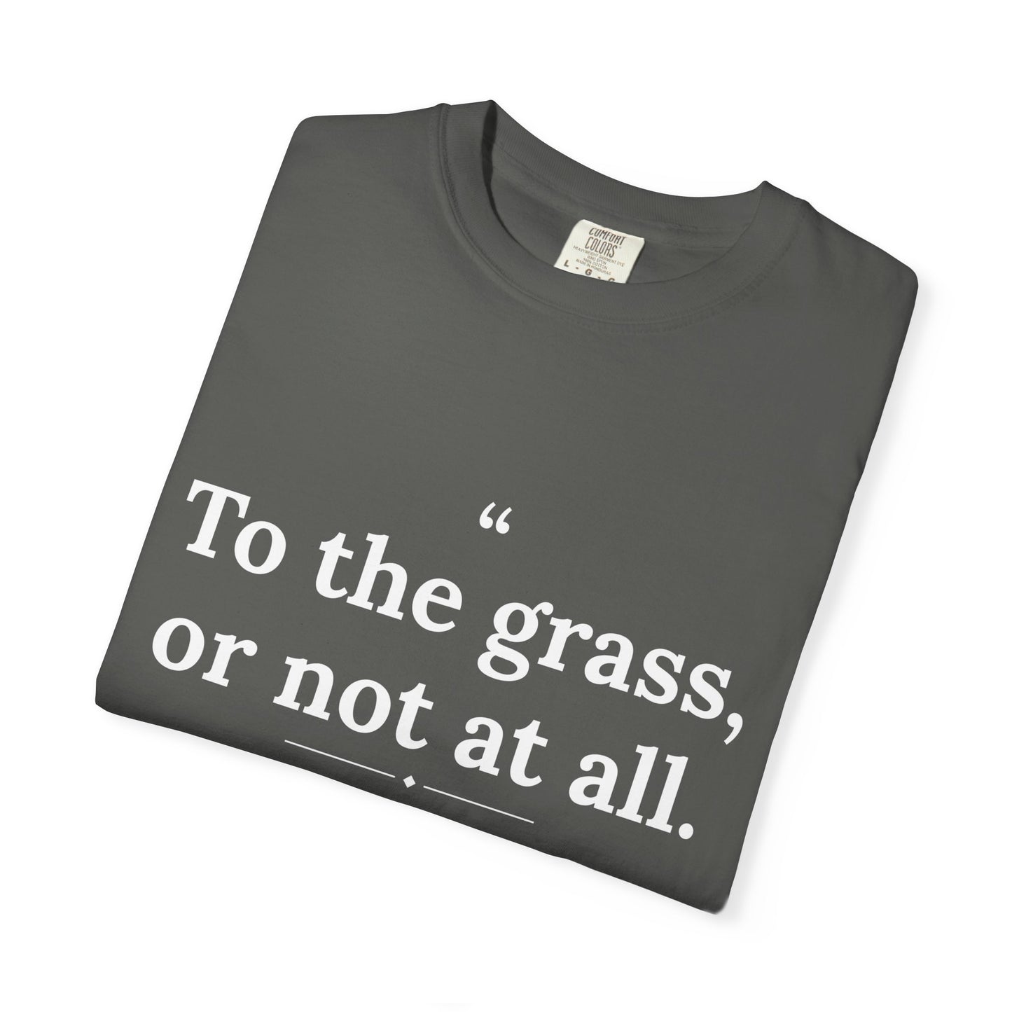 Assticles - To The Grass Or Not At All men's tee - funny gym shirt by DoD Fitness