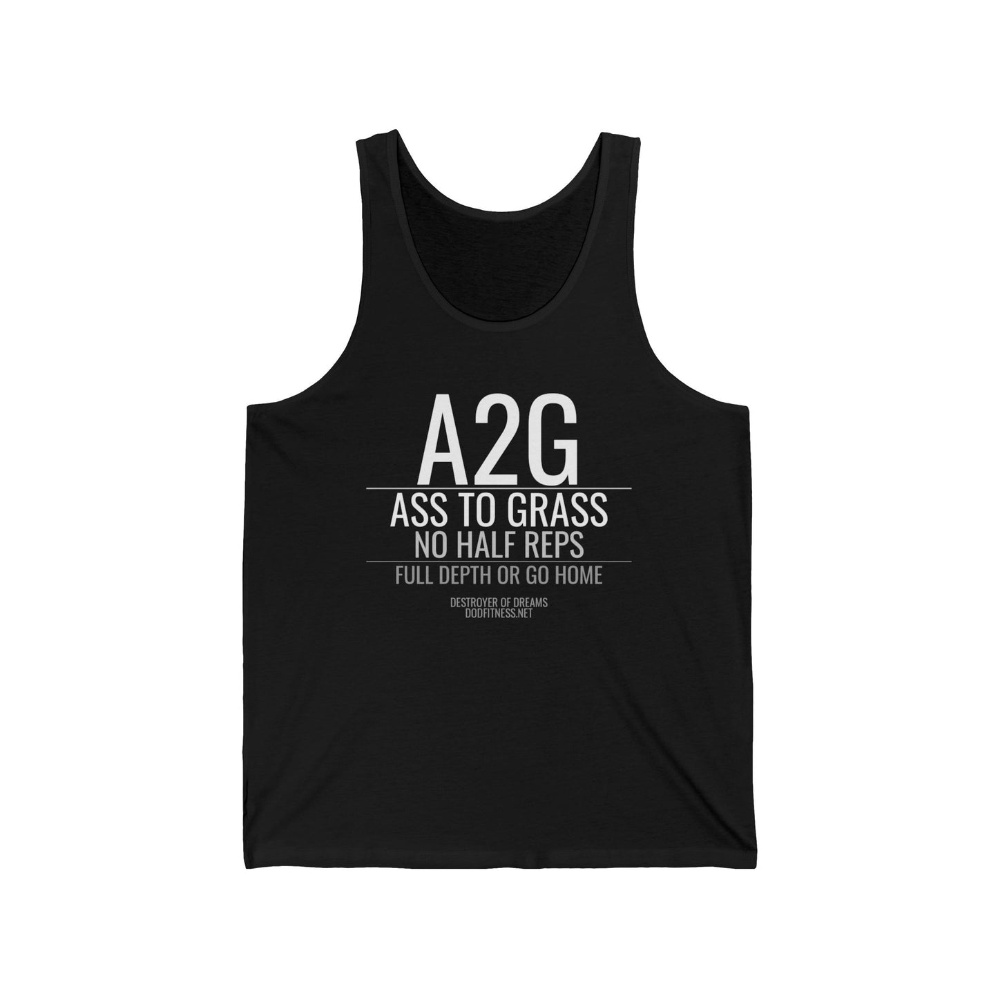 DoD Fitness - A2G - No Half Reps Men's Tank