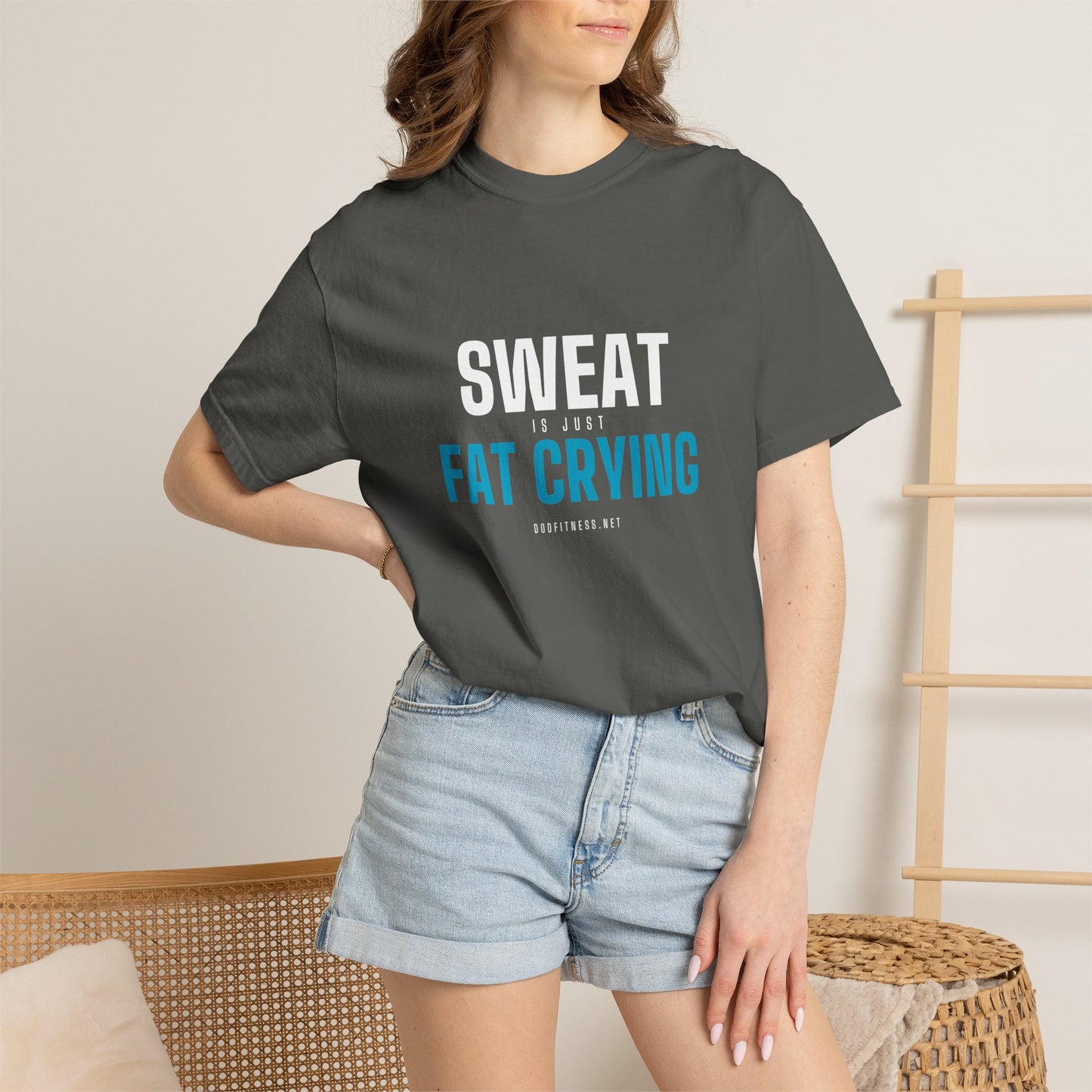 DoD Fitness - Fat Crying Frown Men's Tee