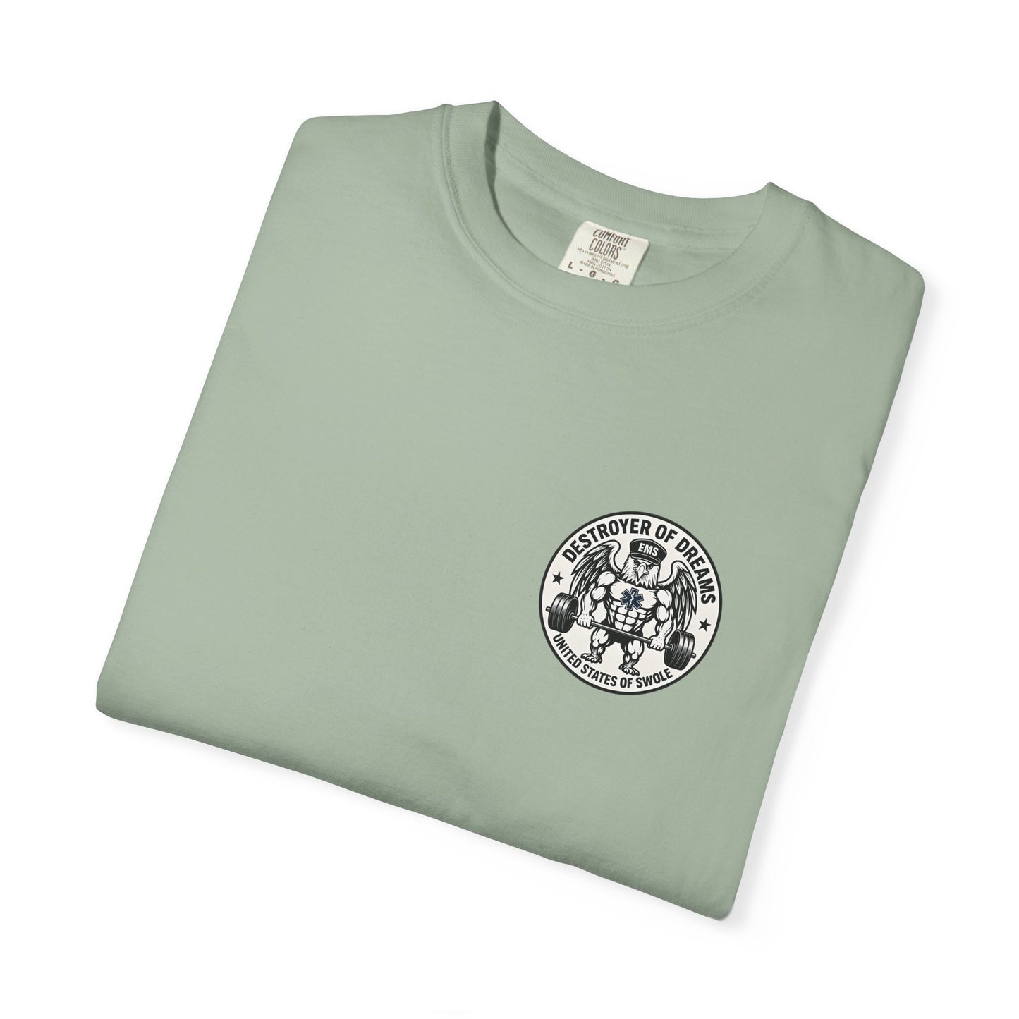 Thin Green Line men's tee - funny gym shirt by DoD Fitness
