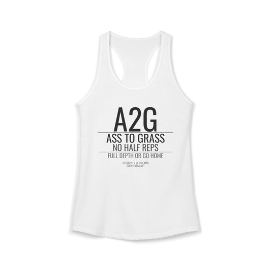DoD Fitness - A2G - No Half Reps Women's Tank