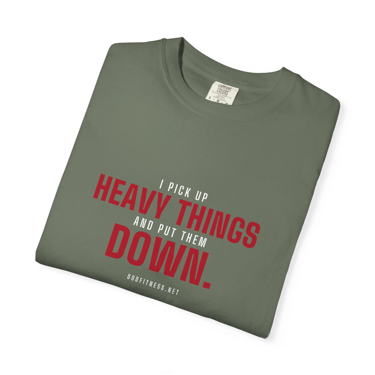 DoD Fitness - Heavy Things Men's Tee
