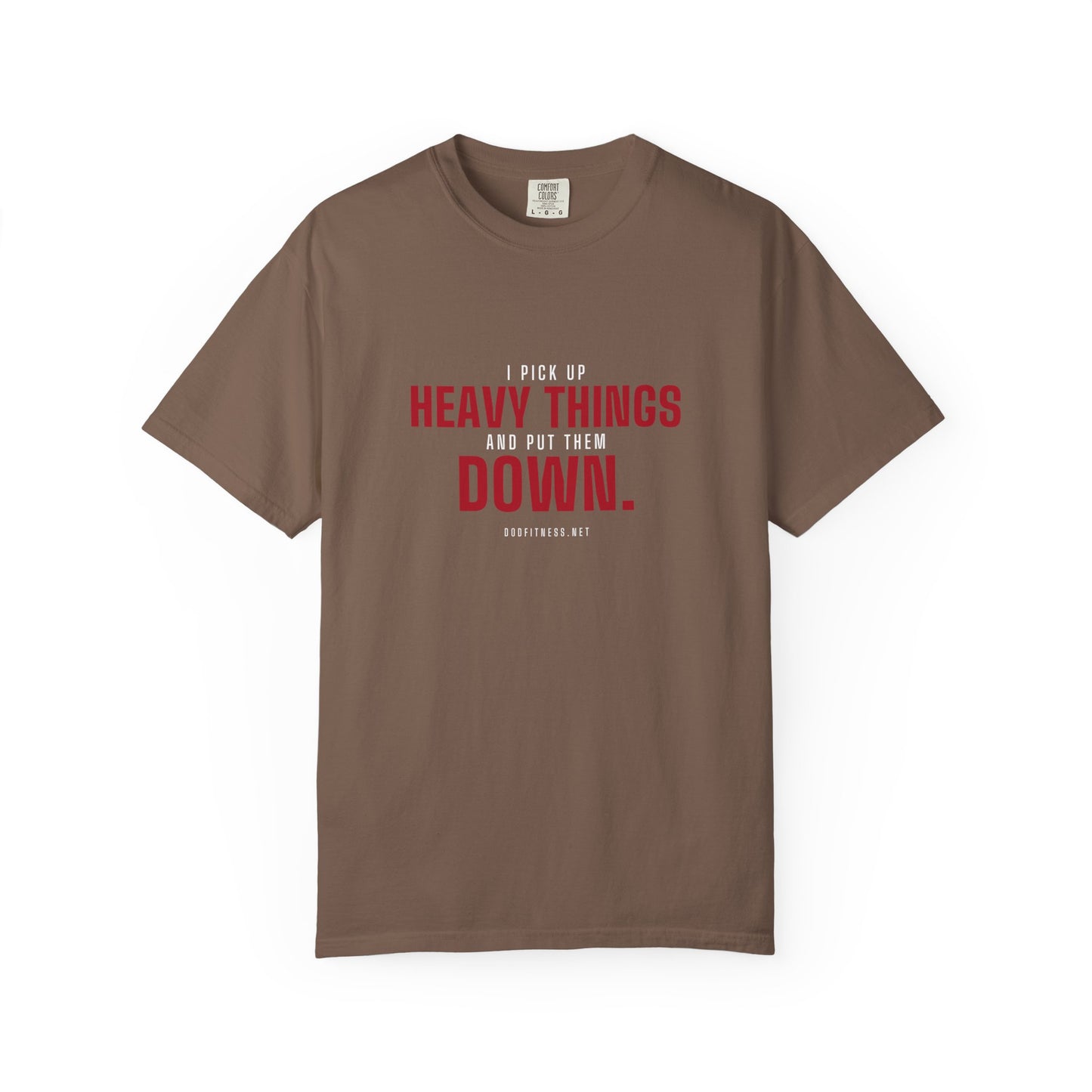 DoD Fitness - Heavy Things Men's Tee