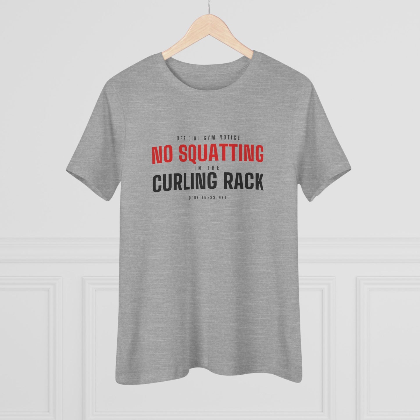 DoD Fitness - Curling Rack Women's Tee