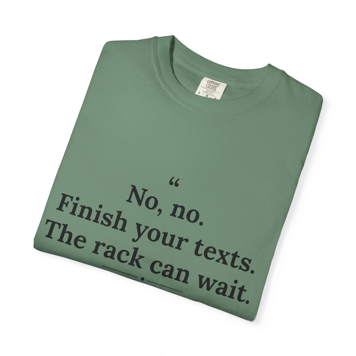 Passivitis - Finish Your Texts men's tee - funny gym shirt by DoD Fitness