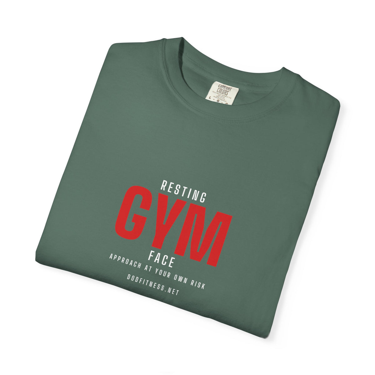 DoD Fitness - Resting Gym Face Men's Tee