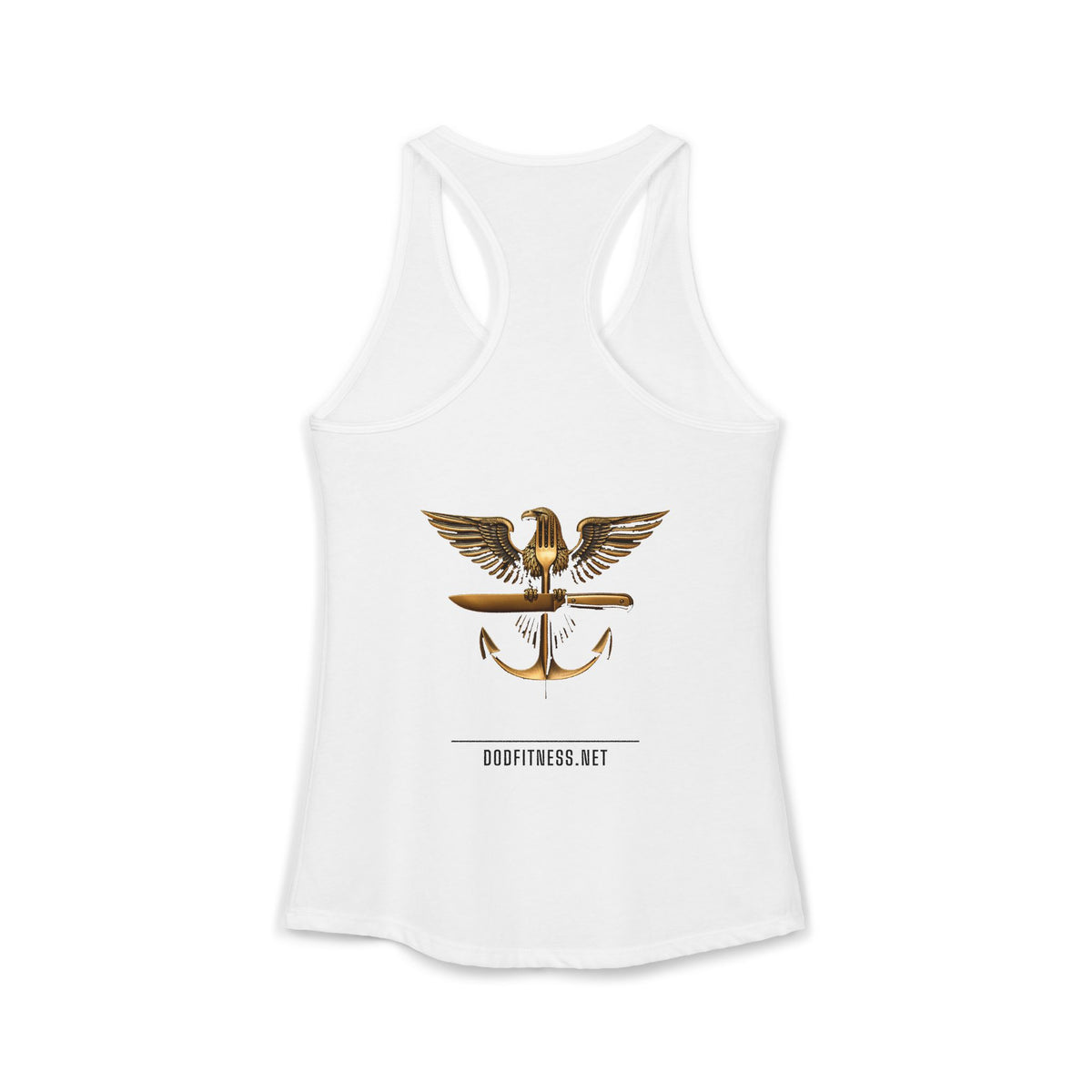 MEAL Team 6 - Operation: Cheat Day women's racerback tank - funny gym tank by DoD Fitness