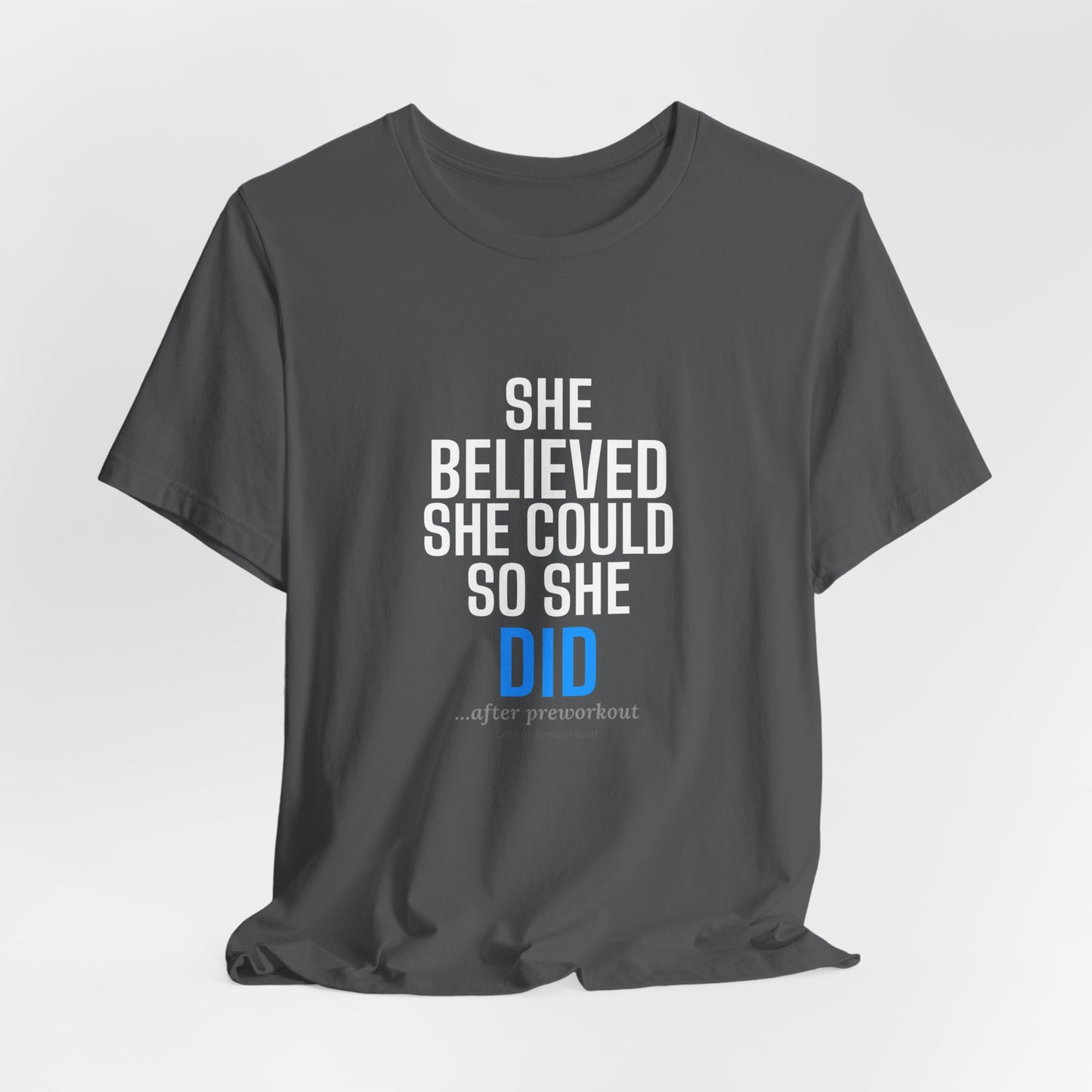 DoD Fitness - She Believed Tee