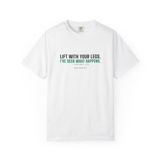 DoD Fitness - Lift With Your Legs Men's Tee
