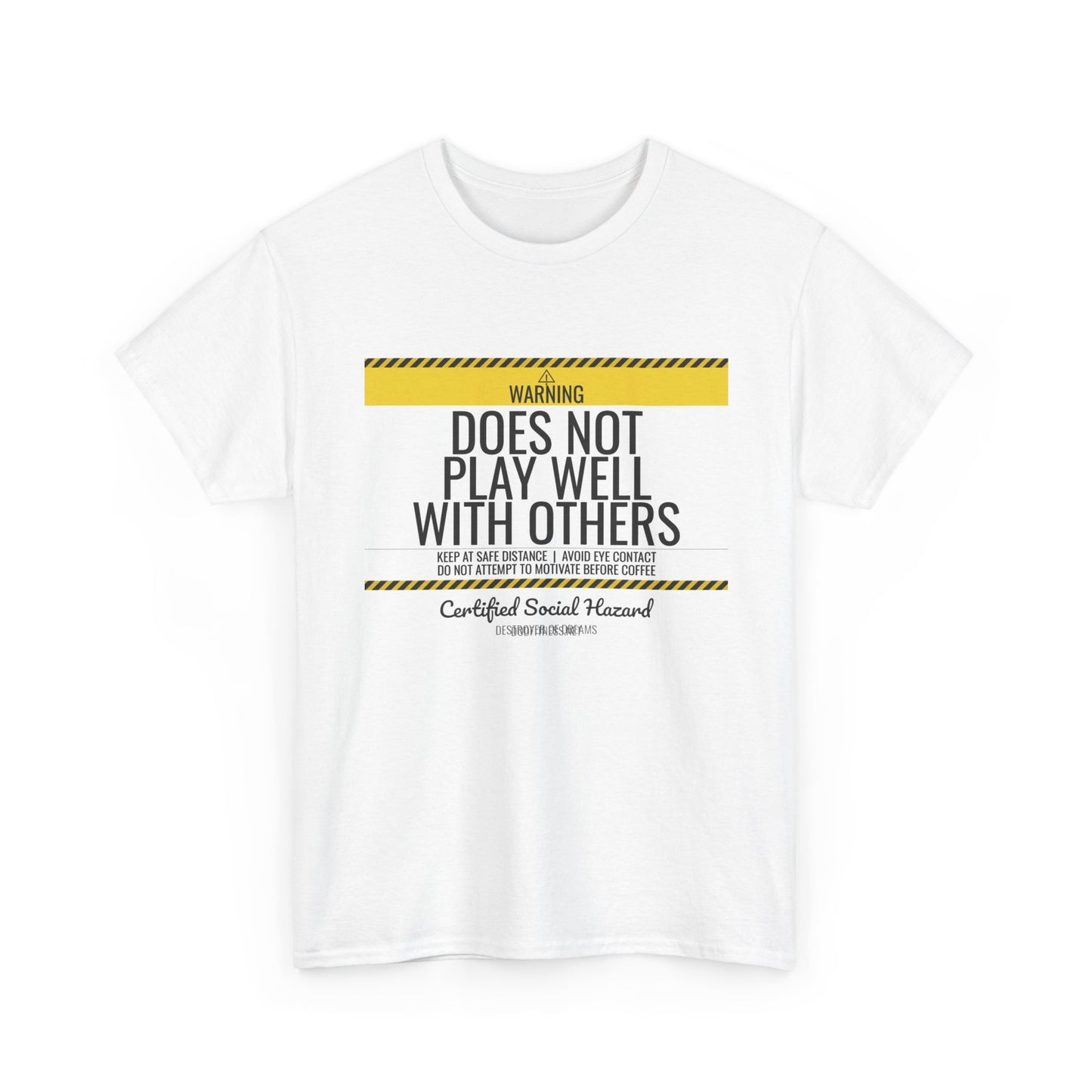 DoD Fitness - Warning Label Women's Tee