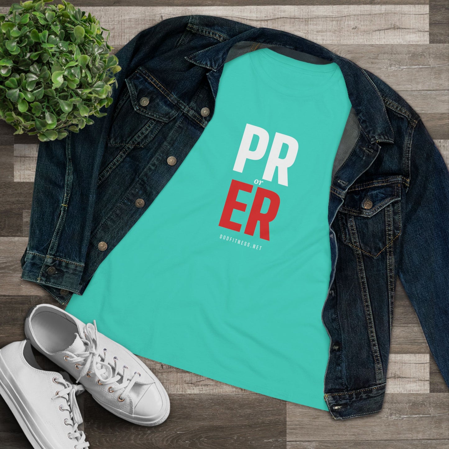 DoD Fitness - PR or ER Women's Tee
