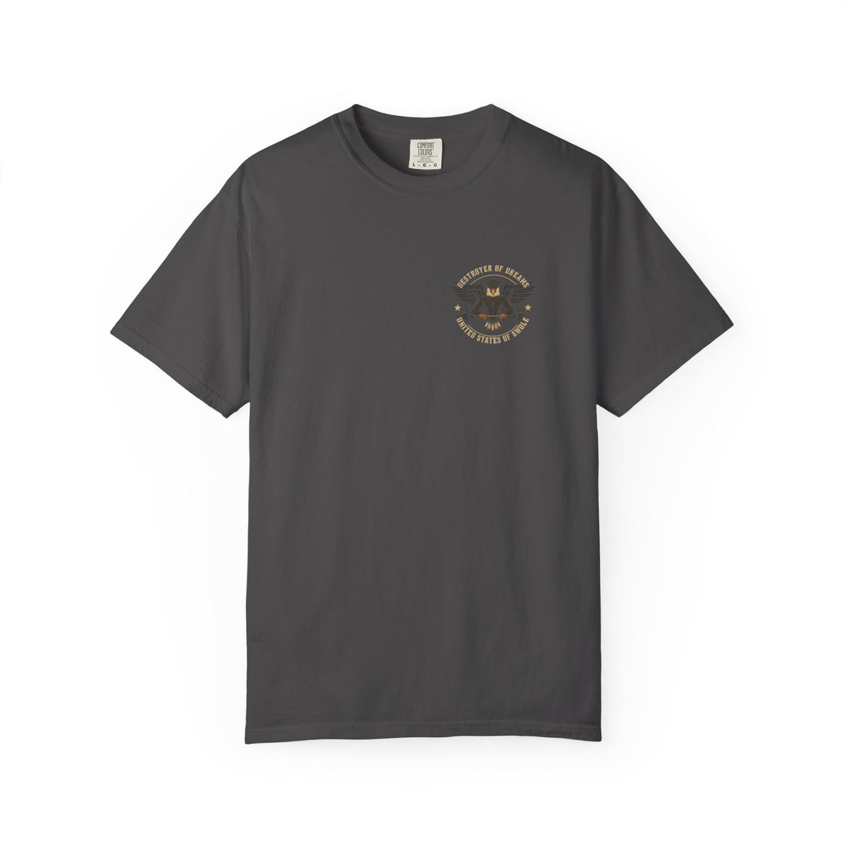 United We Serve - Military men's tee in Graphite - funny gym shirt by DoD Fitness