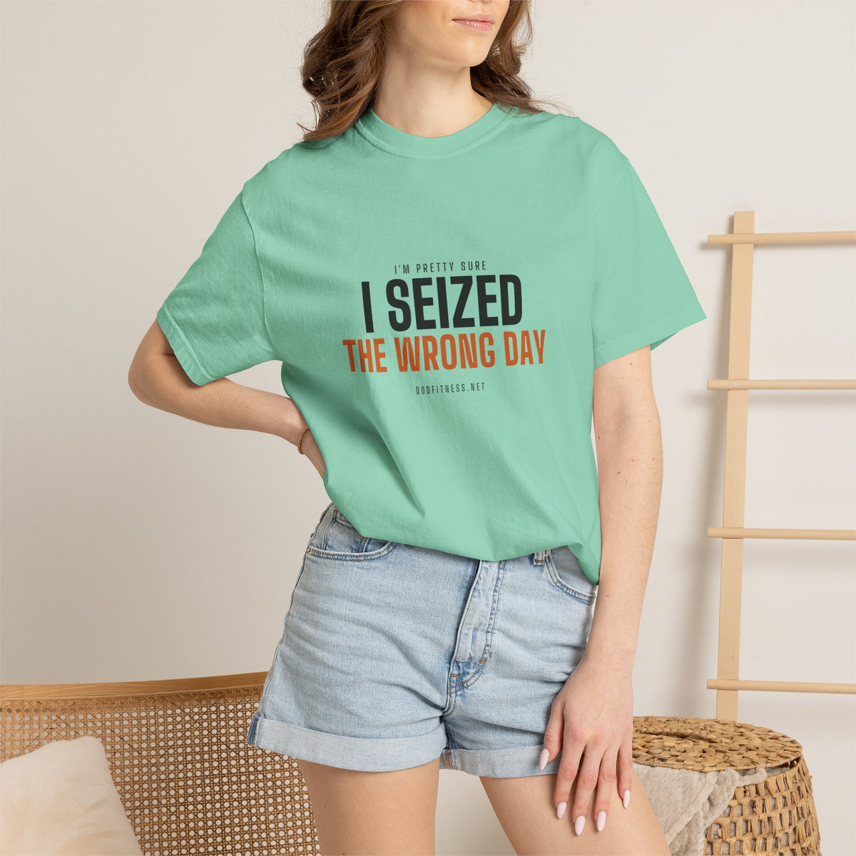 DoD Fitness - Seized Wrong Day Men's Tee