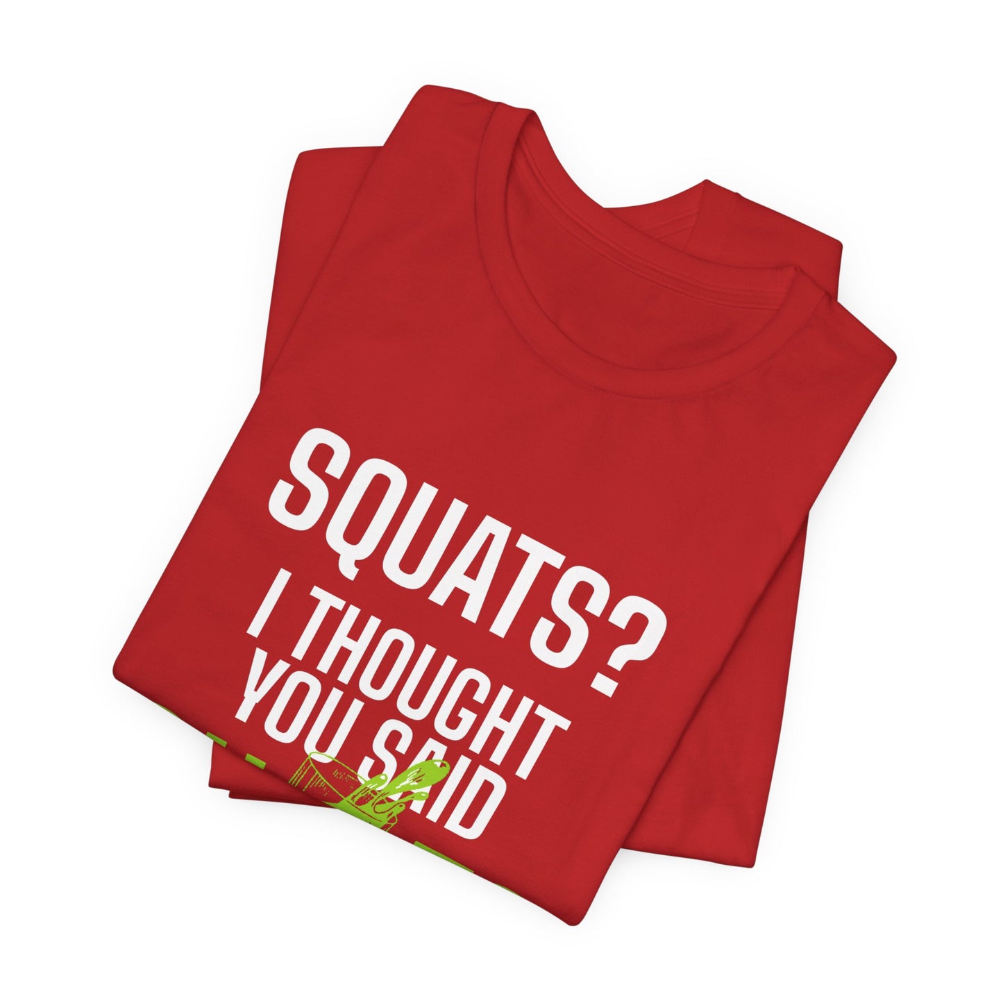 DoD Fitness - Squats Shots Tee