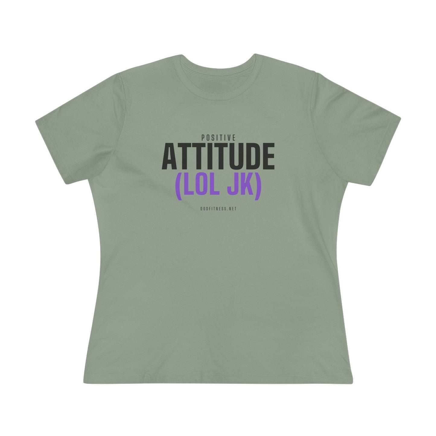 DoD Fitness - Attitude Women's Tee