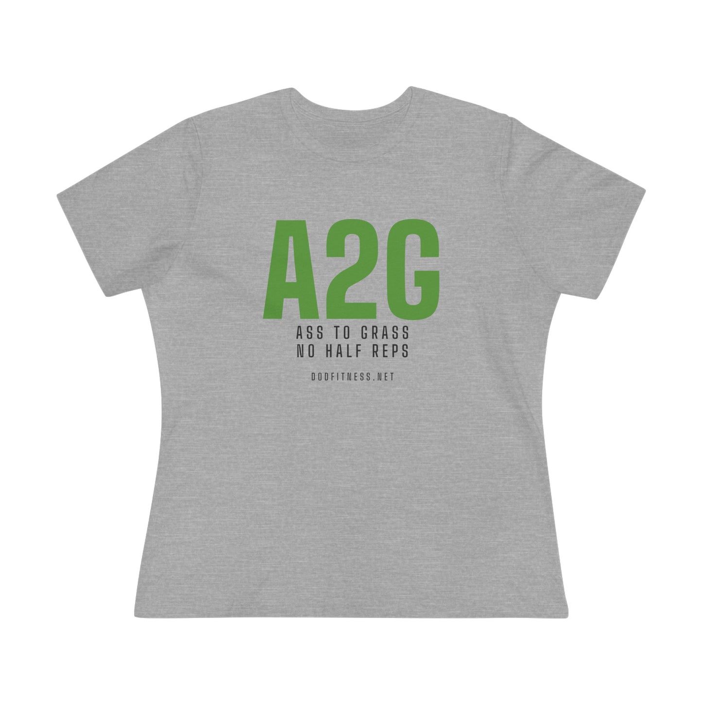 DoD Fitness - A2G - No Half Reps Women's Tee