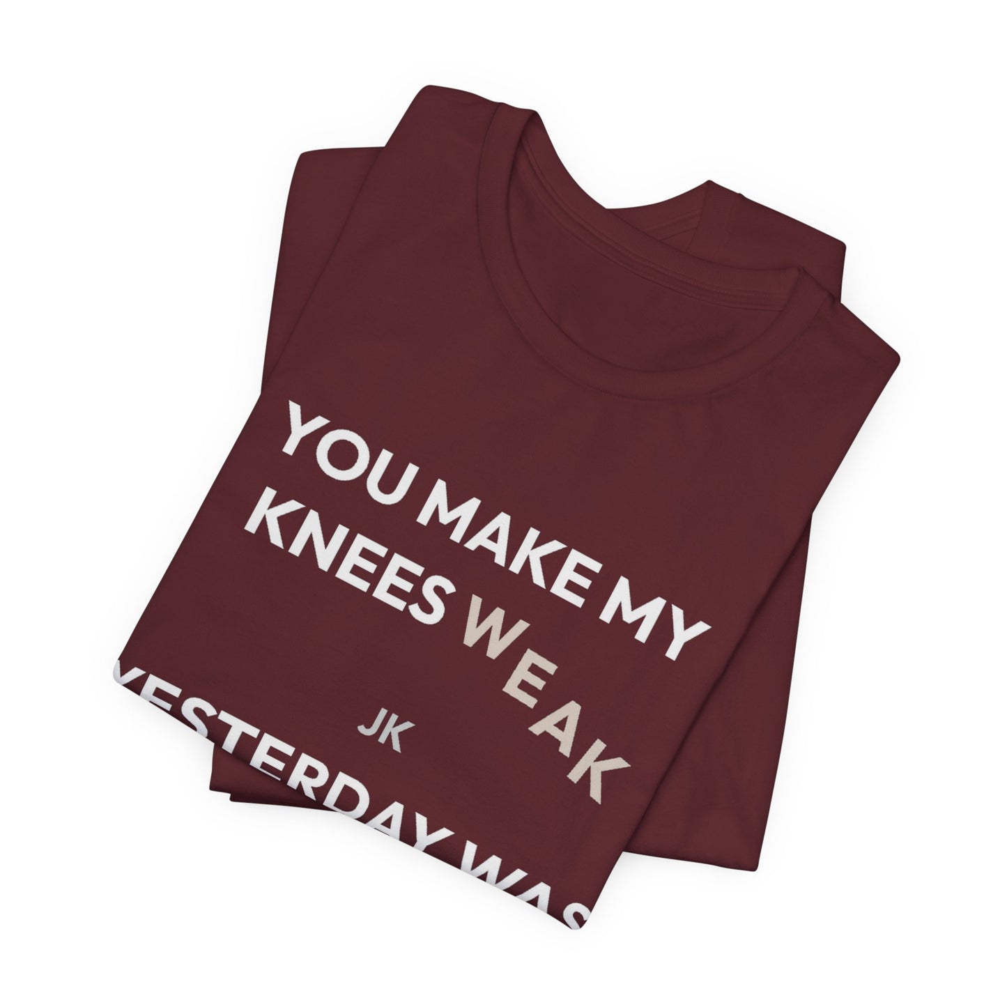 DoD Fitness - Knees Weak Tee