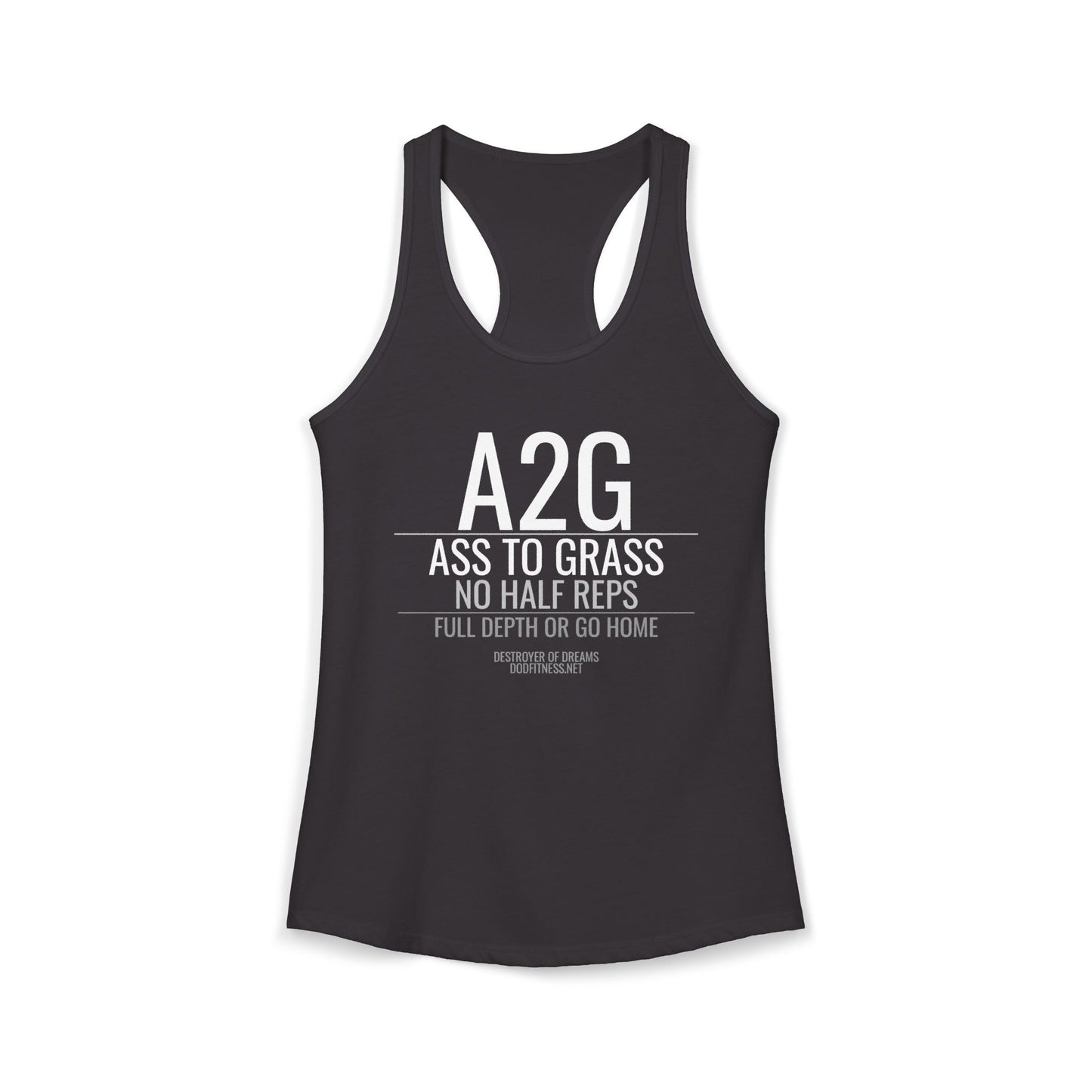DoD Fitness - A2G - No Half Reps Women's Tank