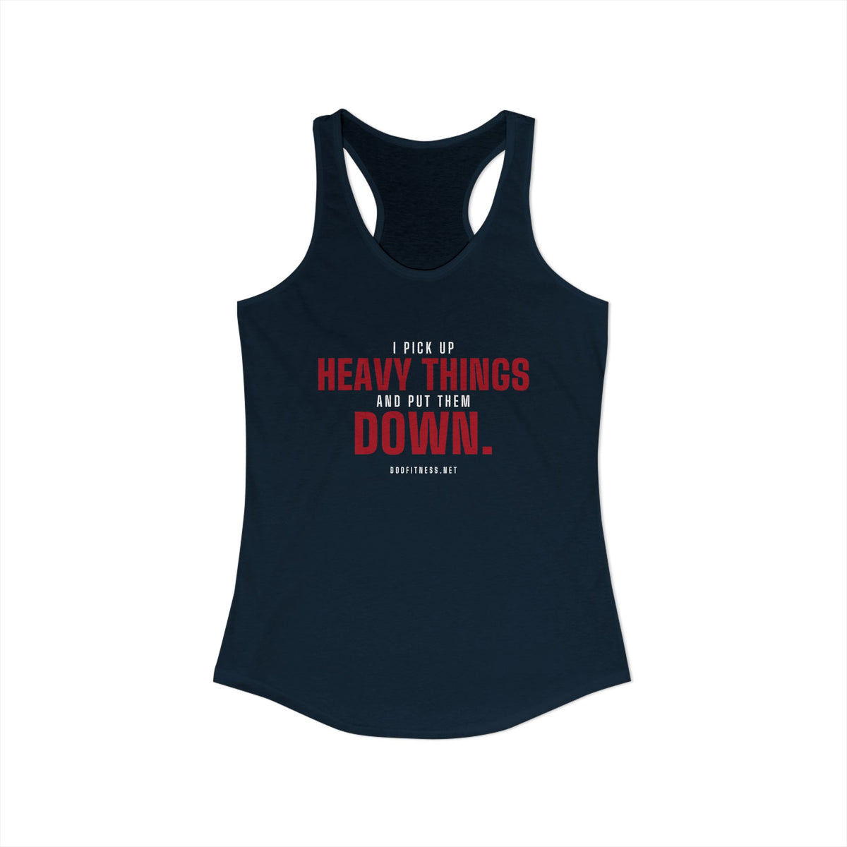 DoD Fitness - Heavy Things Women's Tank