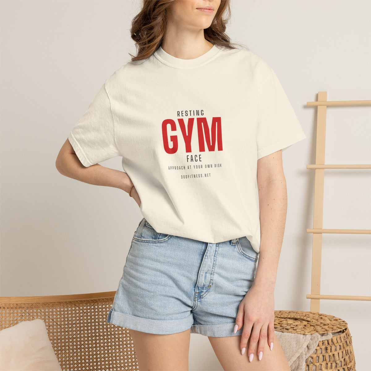 DoD Fitness - Resting Gym Face Men's Tee