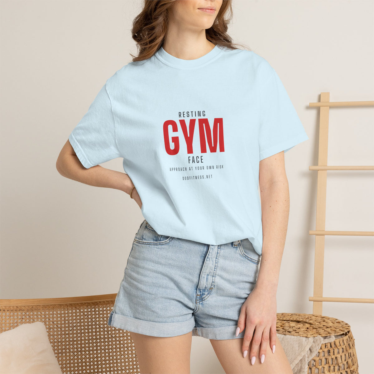 DoD Fitness - Resting Gym Face Men's Tee