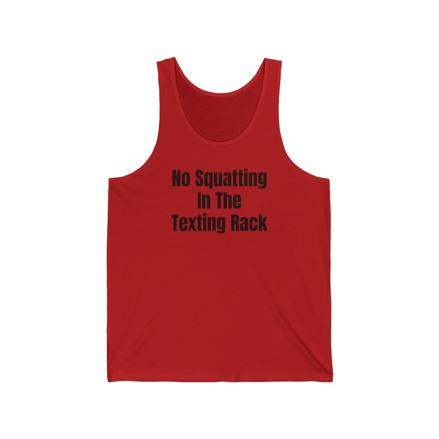 DoD Texting Rack Unisex Jersey Tank