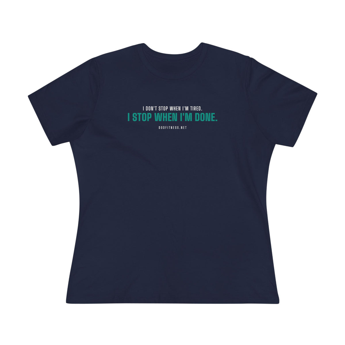 DoD Fitness - Tired Women's Tee