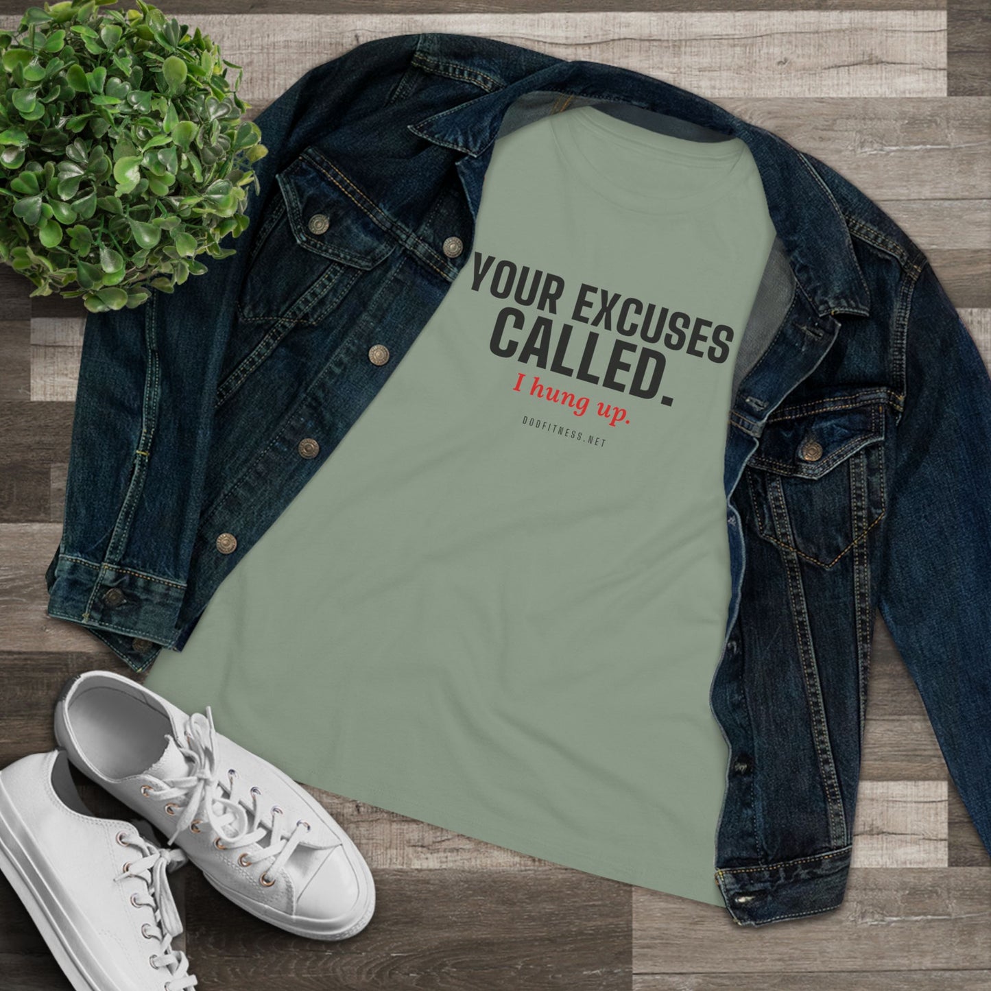 DoD Fitness - Excuses Called Women's Tee