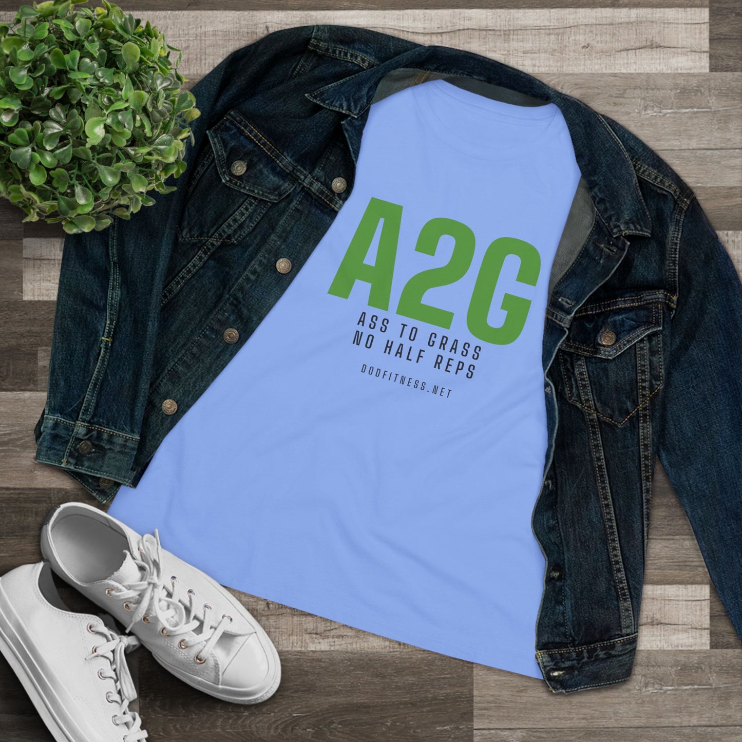 DoD Fitness - A2G - No Half Reps Women's Tee