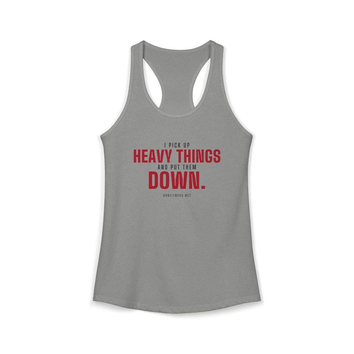 DoD Fitness - Heavy Things Women's Tank