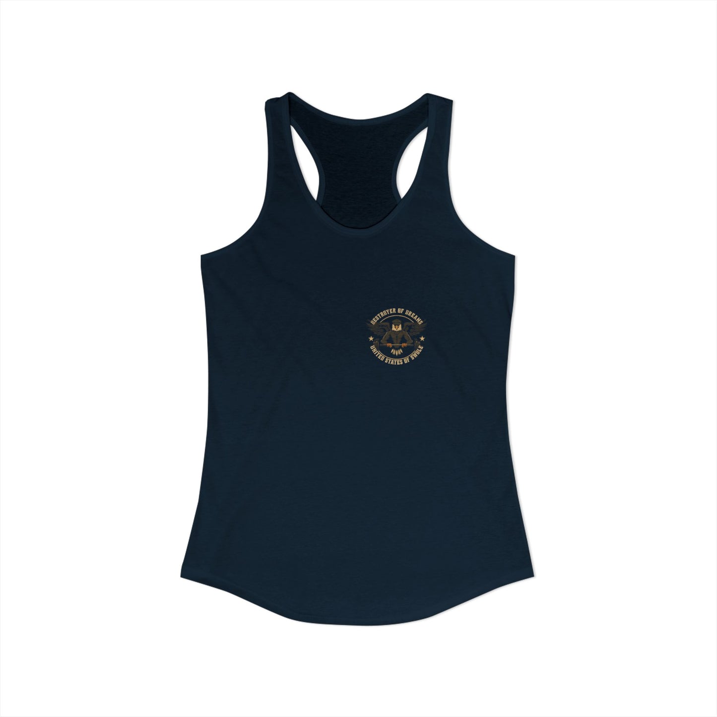 United We Serve - Military women's tank - funny gym shirt by DoD Fitness
