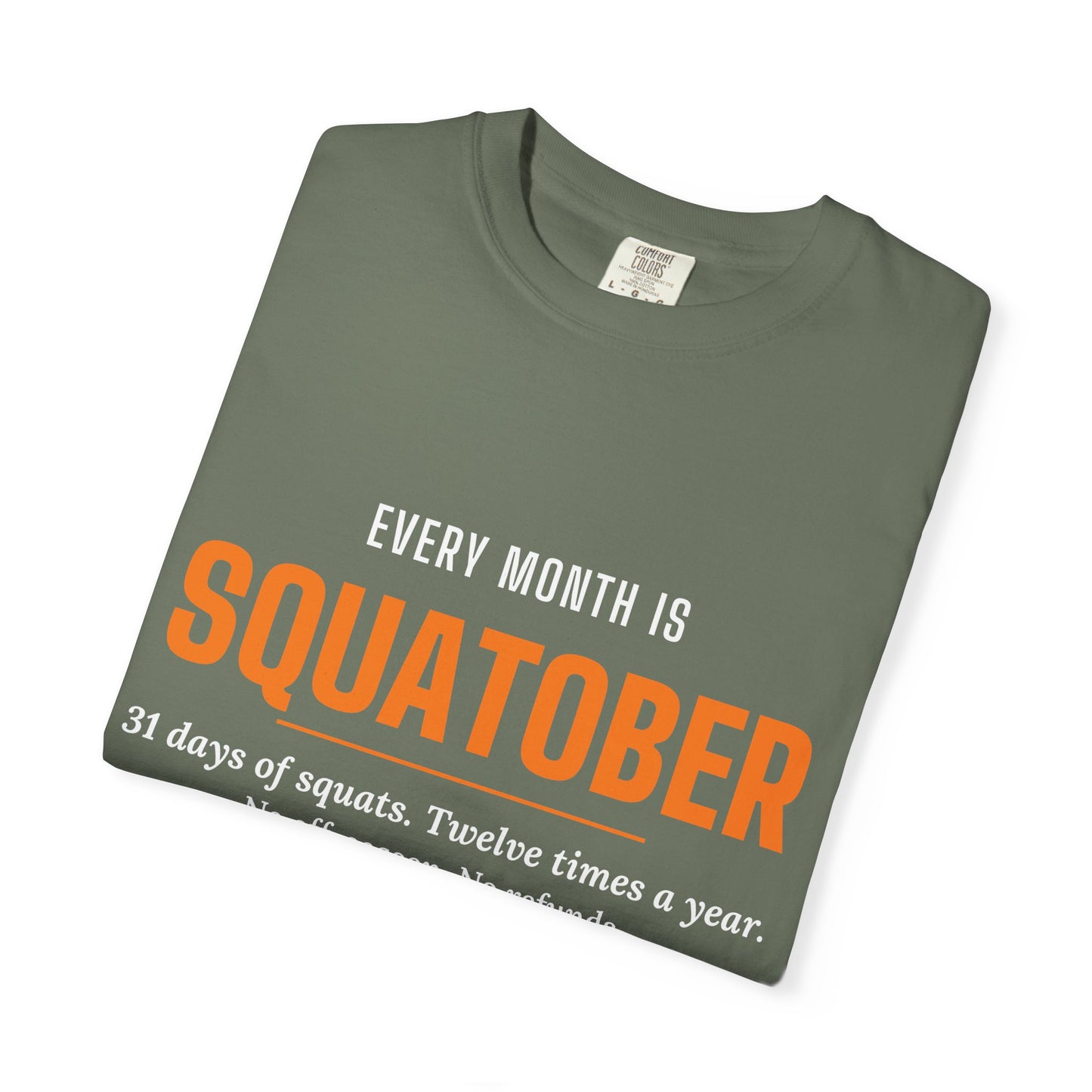 DoD Fitness - Squatober Men's Tee