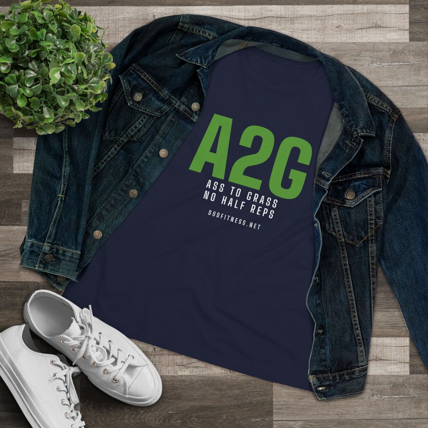 DoD Fitness - A2G - No Half Reps Women's Tee